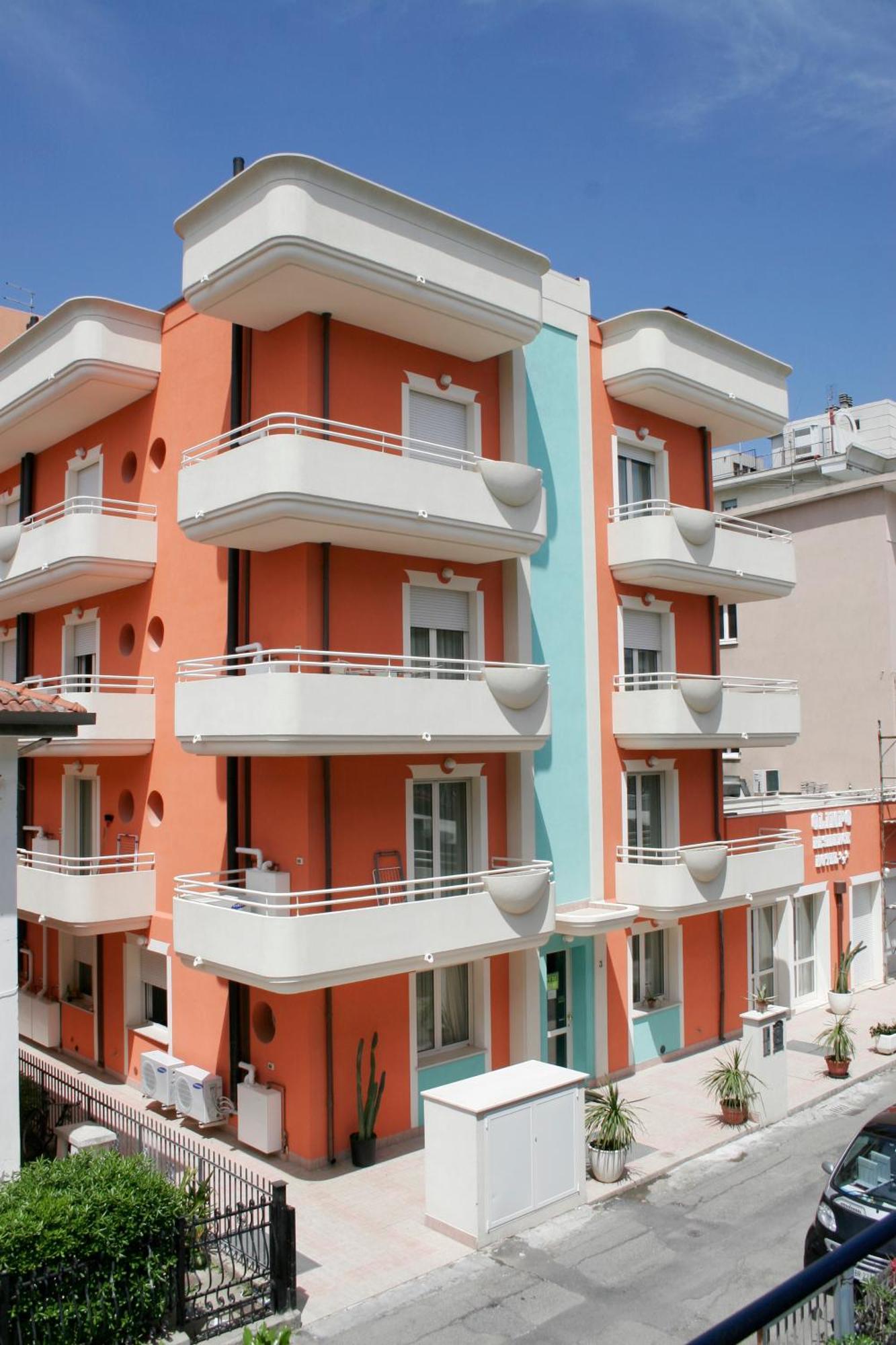Residence Olimpo Rimini Eksteriør bilde